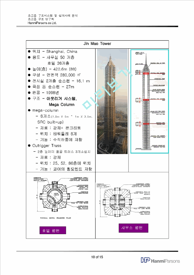 [레포트] 초고층 구조시스템 및 설계사례 분석   (5 )
